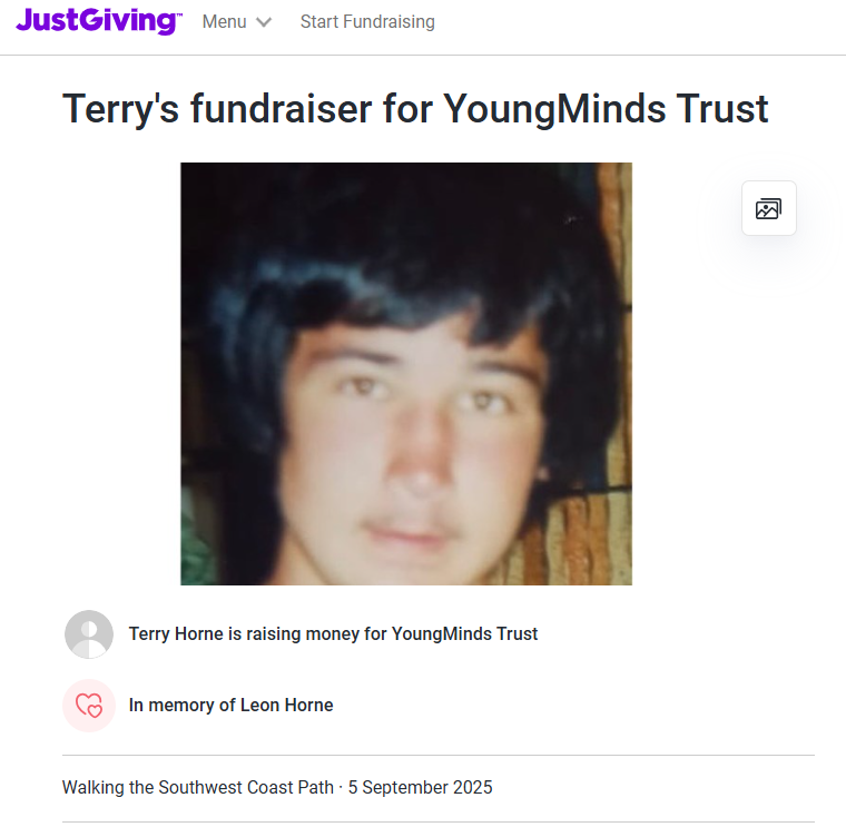 terry's walk for youngminds
