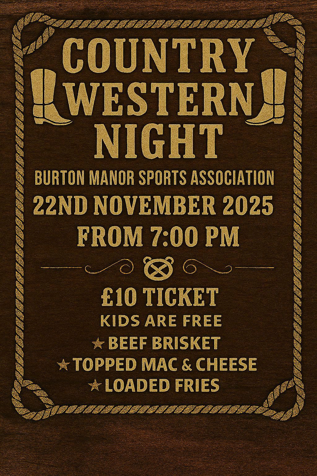 Country & Western Night